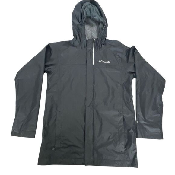 EUC Columbia Youth Watertight II Rain Jacket/Windbreaker - M/10-12 - Picture 2 of 11